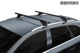 Portapacchi MENABO TIGER 135cm BLACK BMW X5 (F15) 5-doors 2013-&gt;2018